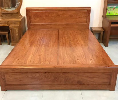 Mẫu giường gỗ truyền thống