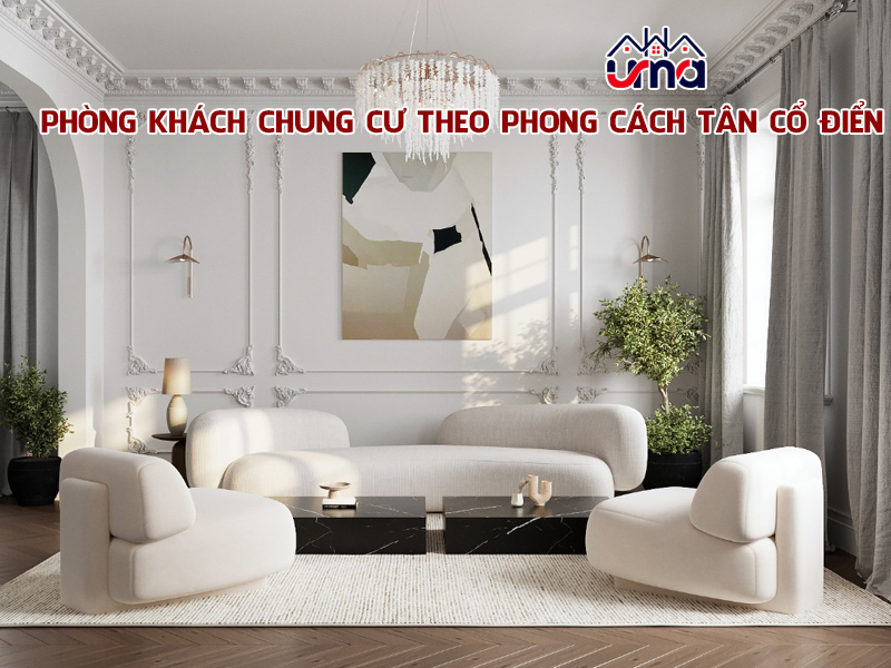 phong-khach-chung-cu-theo-phong-cach-tan-co-dien