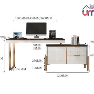 ban-giam-doc-mat-da-chan-inox-bgd004