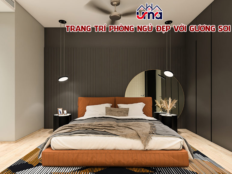 trang-tri-phong-ngu-dep-voi-guong-soi