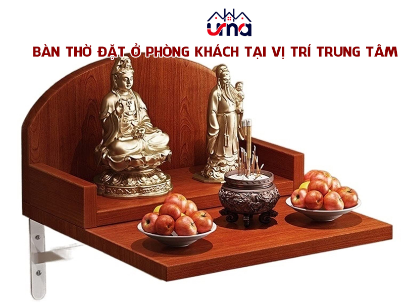 dat-ban-tho-trong-phong-khach-dang-treo-tuong