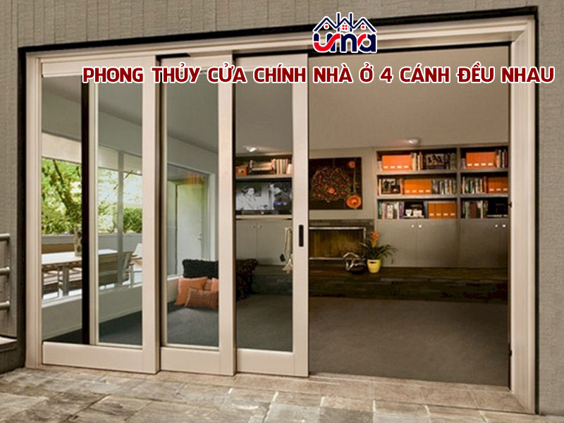 phong-thuy-cua-chinh-nha-o-4-canh-deu-nhau