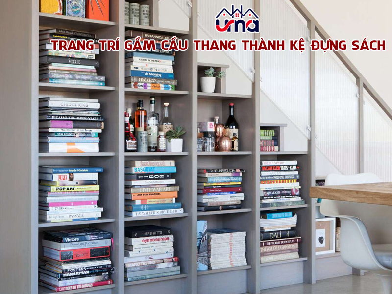 trang-tri-gam-cau-thang-thanh-ke-dung-sach