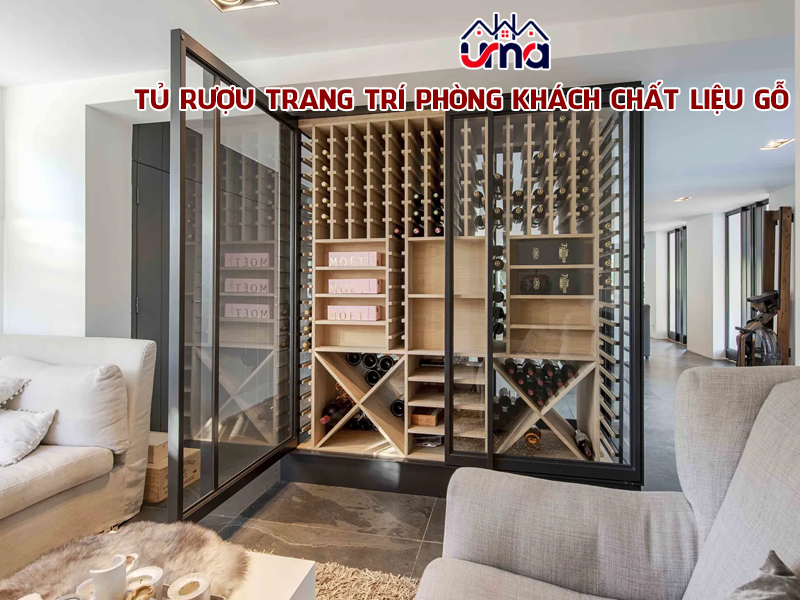 tu-ruou-trang-tri-phong-khach-chat-lieu-go