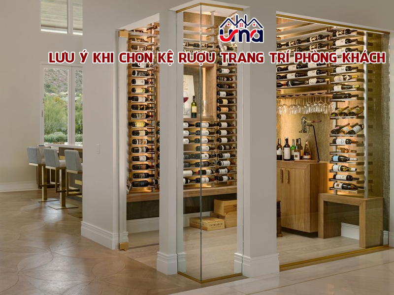 luu-y-khi-chon-ke-ruou-trang-tri-phong-khach