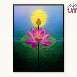 tranh-treo-tuong-hinh-hoa-sen-hong-dep-mat-ttt030