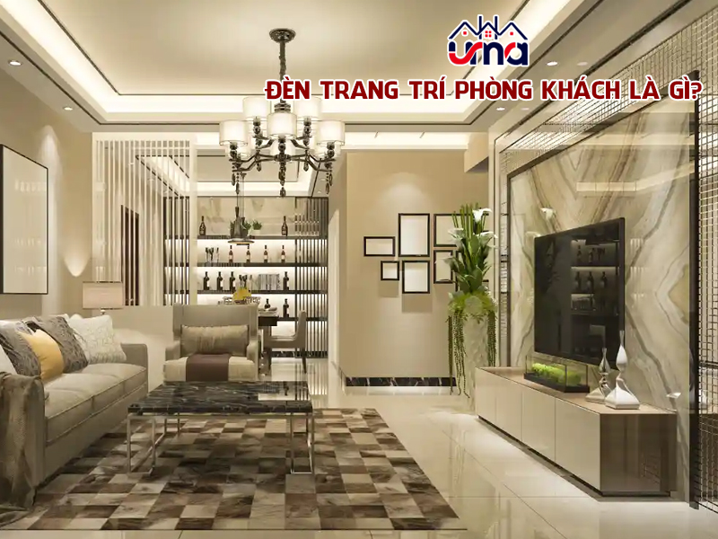 den-trang-tri-phong-khach-la-gi